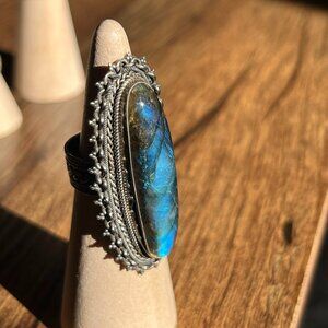 Enormous Labradorite ring
